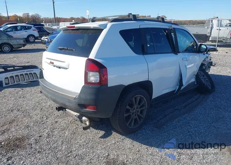 2016 Jeep Compass 75Th Anniversary из США, поврежденный, VIN 1C4NJDBB3GD798764